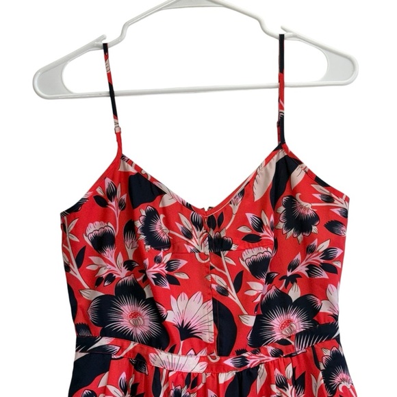 J Crew Res Floral Midi Sheath Dress. Size 4 - Picture 2 of 9